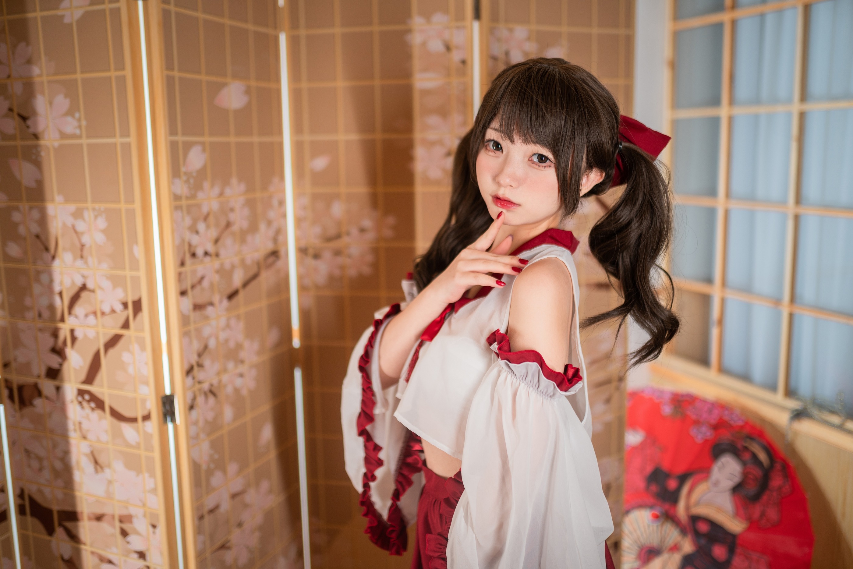 图片[1]-花铃 – NO.062 小巫女[85P]-XikXak